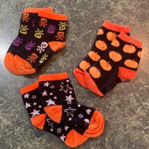 Halloween Themed Toddler Socks Set